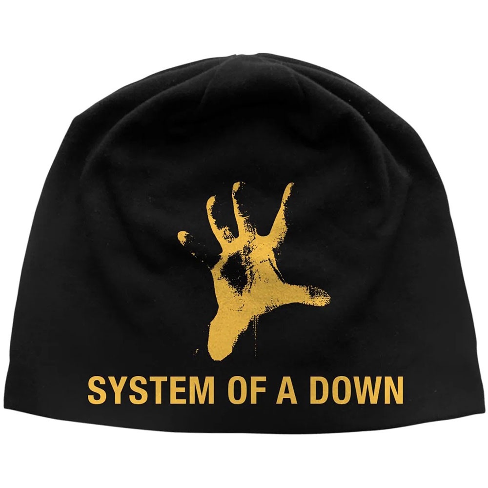System Of A Down - Hand JD Print Beanie - Black